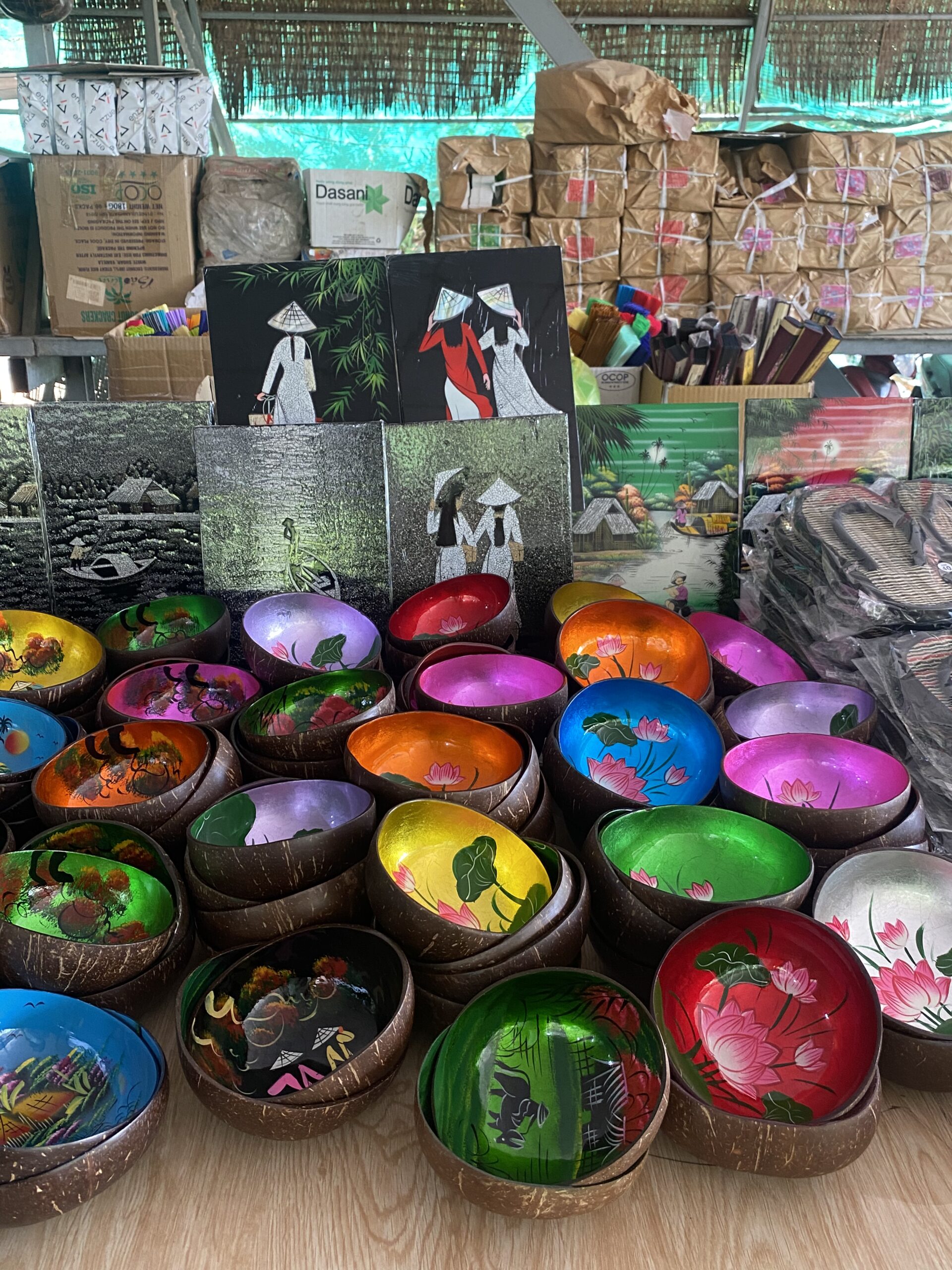 Mekong Handicrafts: From Coconut Art to Khmer Weaving Traditions